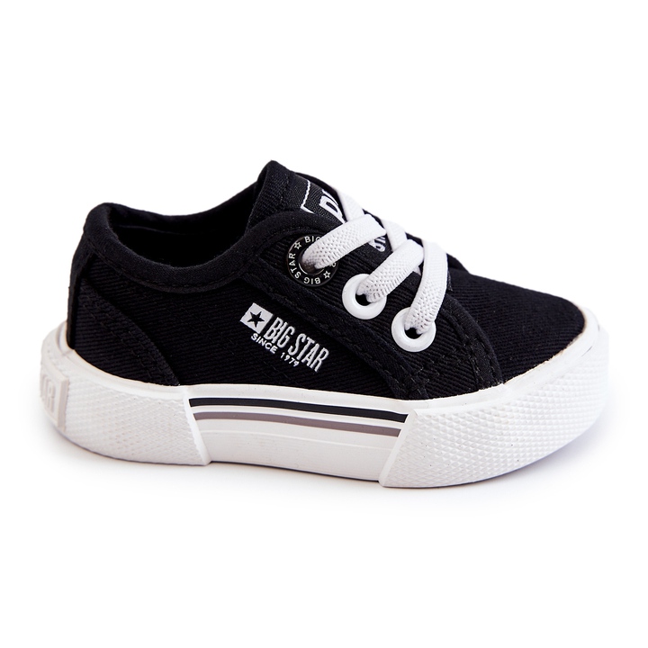 Zapatillas bajas de niño negras Big Star JJ374164 negro