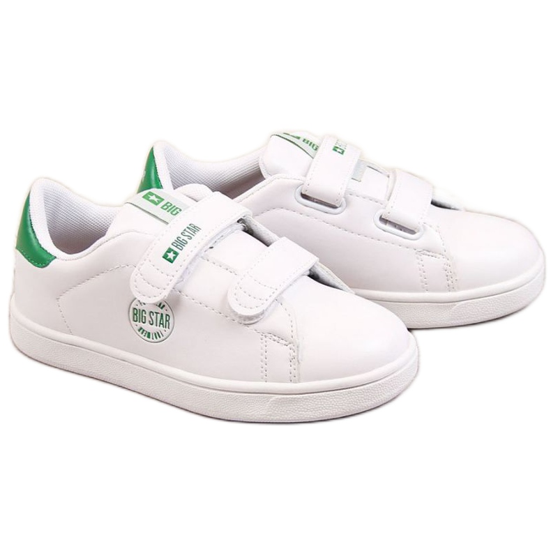 Deportivas ecológicas con velcro Big Star Jr DD374029 blanco