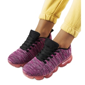 Deportivas rosas Melange Anya negro Deportivas rosas Melange Anya negro