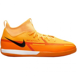 Nike Phantom GT2 Academy Df Ic Jr DC0815 808 zapatos de fútbol naranja naranjas y rojos