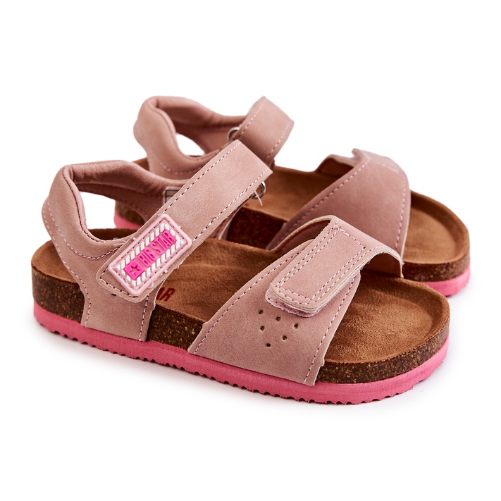 Sandalias Infantiles Big Star JJ374121 Rosa rosado