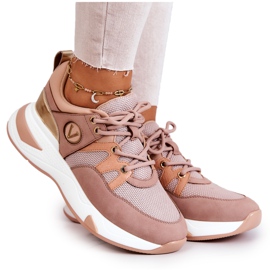 Vinceza Calzado Deportivo Zapatillas Dirty Róż Imperio rosado