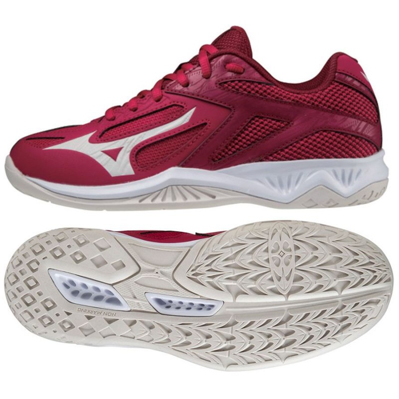 Zapatillas voleibol Mizuno Thunder Blade 3 V1GC217064 rojo burdeos