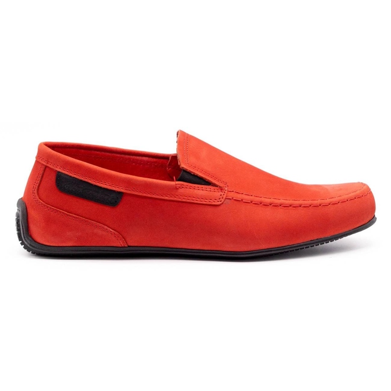 Polbut Mocasines hombre piel 2105 rojo
