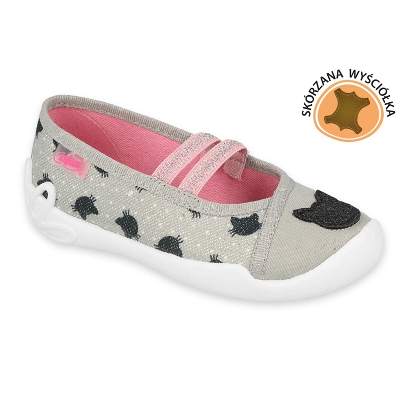 Zapatos befado niño 116Y302 negro rosado gris