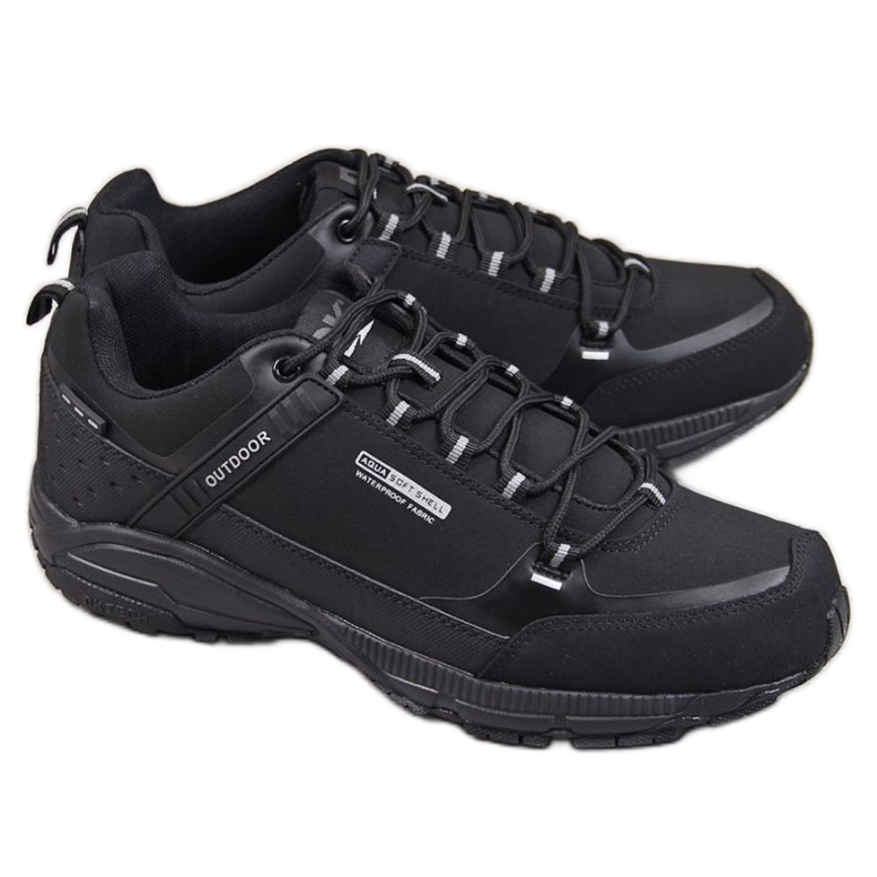 Zapatos de trekking impermeables negros Dk DK11A