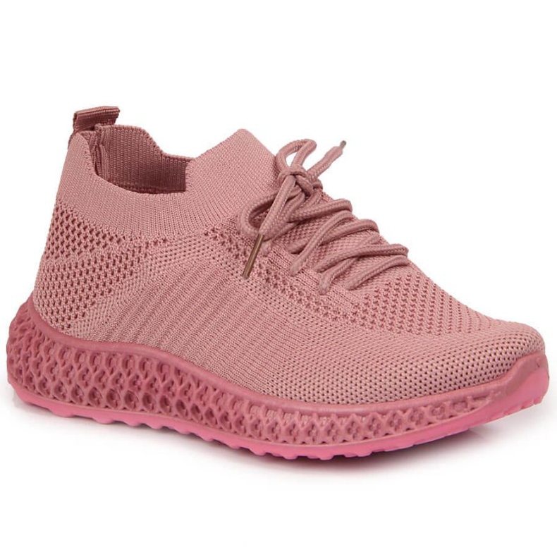 Deportivas textiles News Jr EVE338B rosa rosado