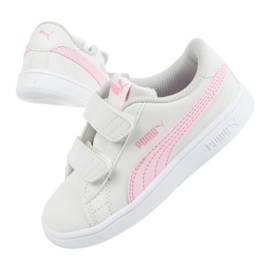 Zapatillas Puma Smash V2 Buck 365184 27 blanco