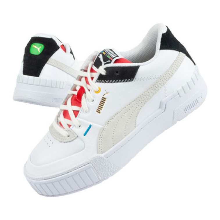 Puma Cali Deporte W 373908 01 zapatos blanco multicolor