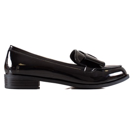 Goodin Zapatos negros con cuero ecológico