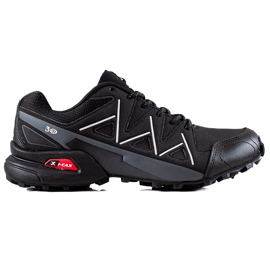 I-CAX Zapatos de trekking negros