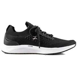 I-CAX Zapatillas deportivas cómodas negro
