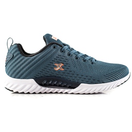 I-CAX zapatillas deportivas hombre azul