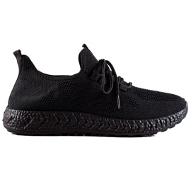 TRENDI Zapatos deportivos ligeros negro