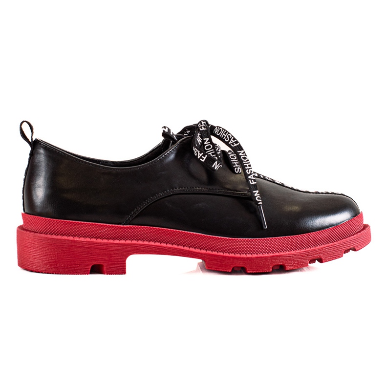 Goodin Zapatos de moda con cordones negro
