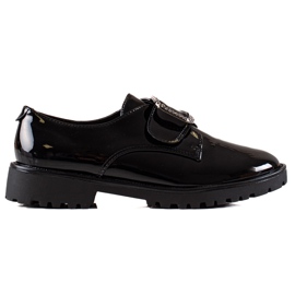 Goodin Zapatos elegantes con velcro negro