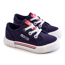 Deportivas Bajas Infantiles Big Star JJ374168 Azul Marino