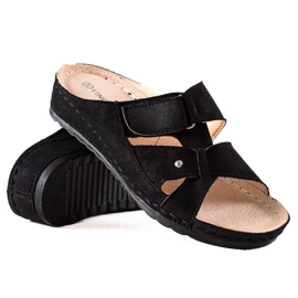 Cómodas y ligeras zapatillas VINCEZA negro