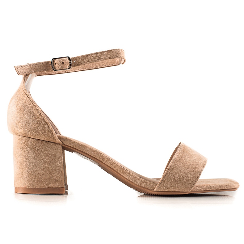 Sandalias De Tacón Bajo VINCEZA beige