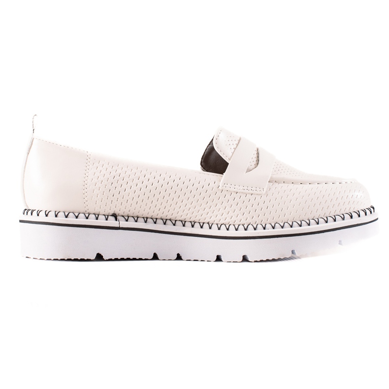 Goodin Cómodos mocasines casuales blanco