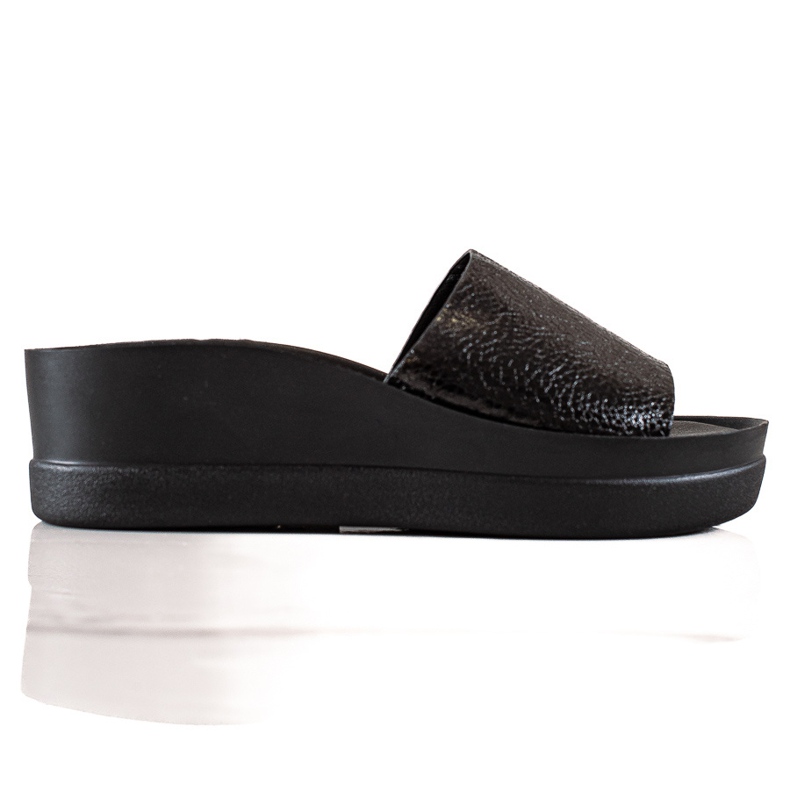 Goodin Zapatillas negras en la plataforma negro