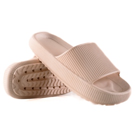 TRENDI Pantuflas beige