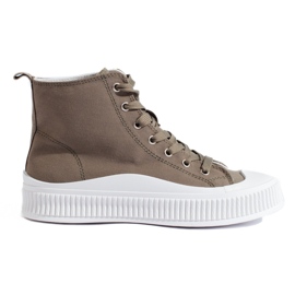 Seastar zapatillas casuales altas verde