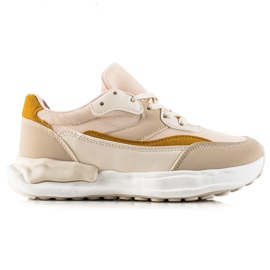 TRENDI Deportivas Cómodas Beige