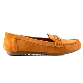 TRENDI Mocasines Cómodos Con Adorno marrón
