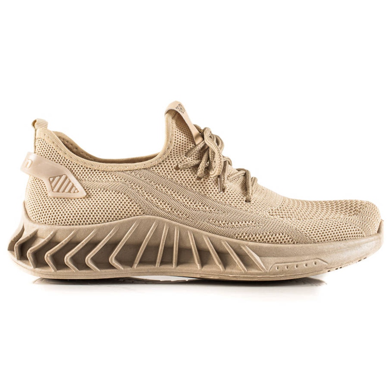 TRENDI Zapatillas beige claro