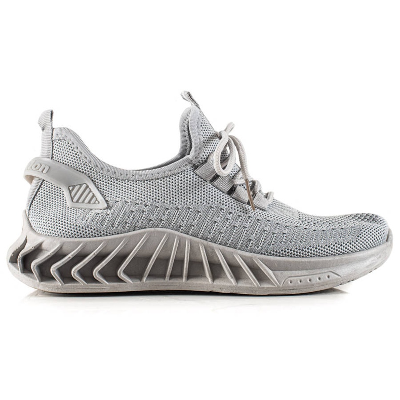 TRENDI Zapatos deportivos grises