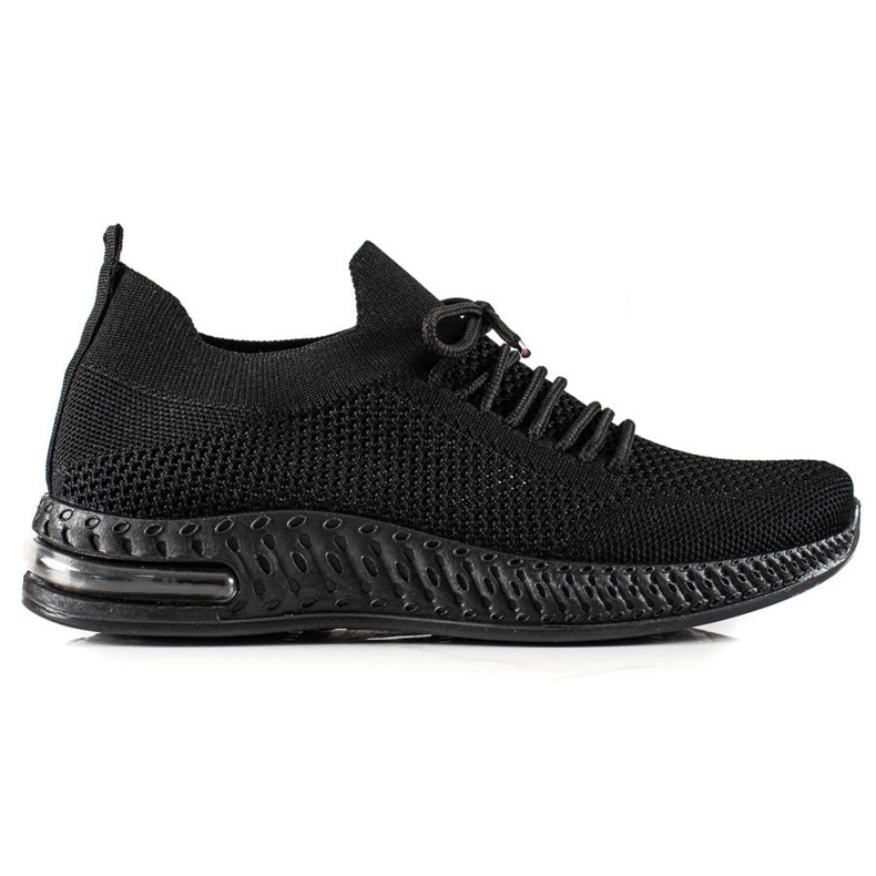 TRENDI Zapatos deportivos ligeros negro