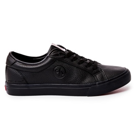 Sneakers Hombre Piel Cross Jeans JJ1R4022C Negro