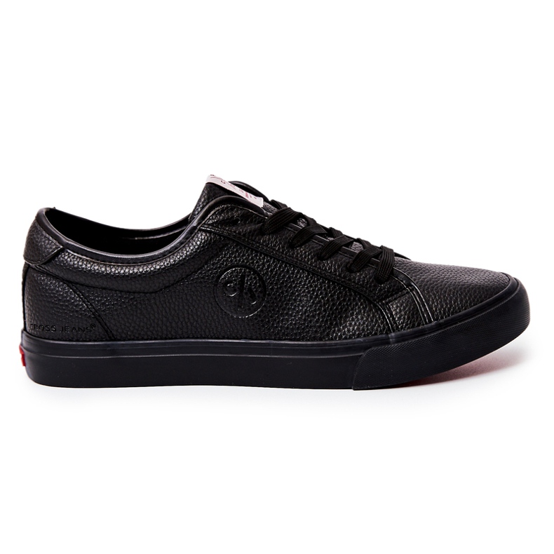 Sneakers Hombre Piel Cross Jeans JJ1R4022C Negro