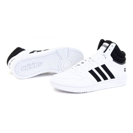 Zapatillas Adidas Hoops 3.0 Mid M GW3019 blanco