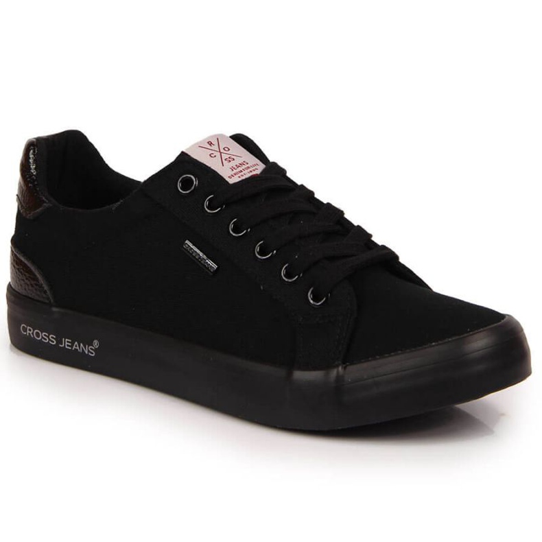 Deportivas de textil Cross Jeans W JJ2R4039C negro