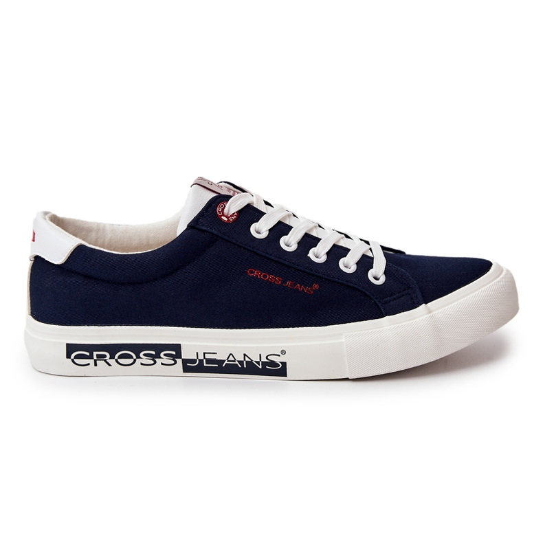 Zapatillas clásicas de moda Cross Jeans JJ1R4028C Azul marino