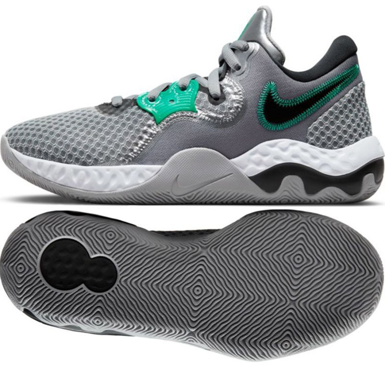 Nike Renew Elevate 2 M CW3406 005 zapatillas de baloncesto gris sombras de grey