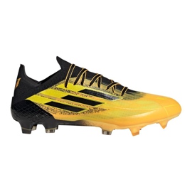 Botas de fútbol Adidas X Speedflow Messi.1 Fg M GW7417 amarillo amarillos
