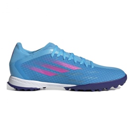 Botas de fútbol Adidas X Speedflow.3 Tf M GW7508 azul azul