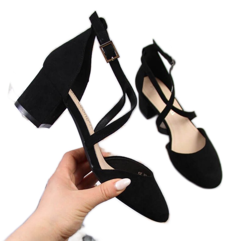 Sandalias con tiras Sergio Leone W SK365A negro