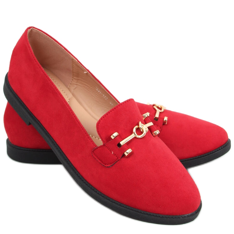 Mocasines mujer Giro Rojo Mocasines mujer Giro Rojo