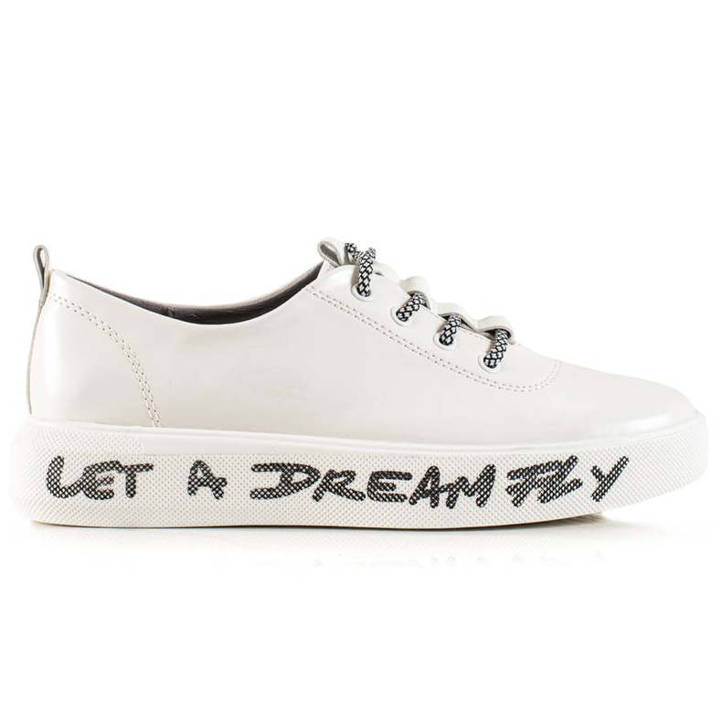 Goodin Deportivas Con Piel Ecológica Moda blanco Goodin Deportivas Con Piel Ecológica Moda blanco