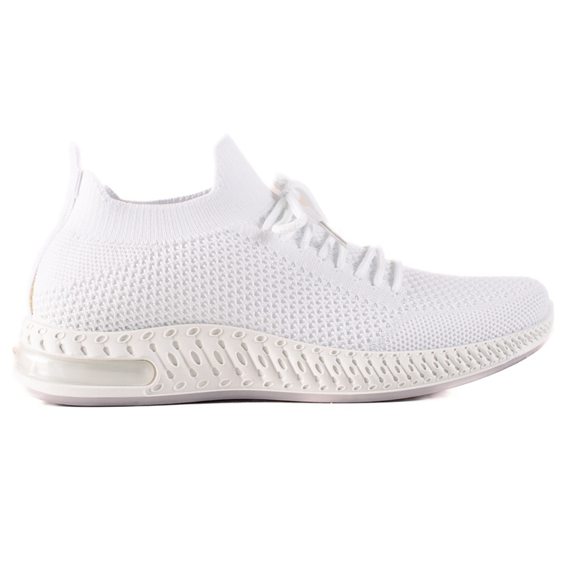 TRENDI Zapatos deportivos ligeros blanco