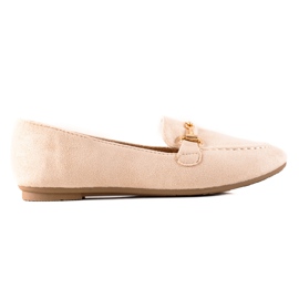 Mocasines beige con estilo VINCEZA