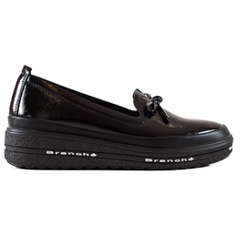 Mocasines ligeros en la plataforma VINCEZA negro
