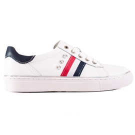 Deportivas Deportivas Fabricadas en Piel VINCEZA blanco