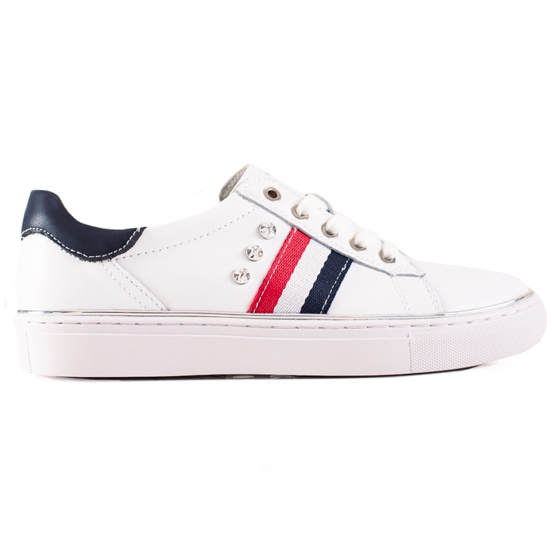 Deportivas Deportivas Fabricadas en Piel VINCEZA blanco