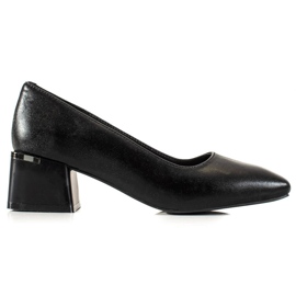 Bombas con estilo tacones altos La.Fi negro