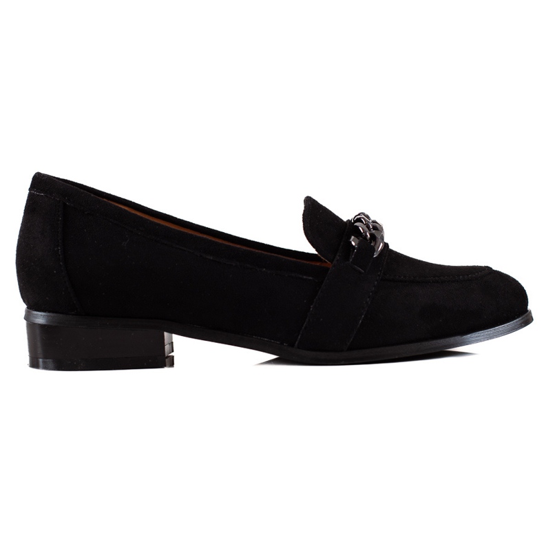 Zapatos elegantes mocasines VINCEZA negro